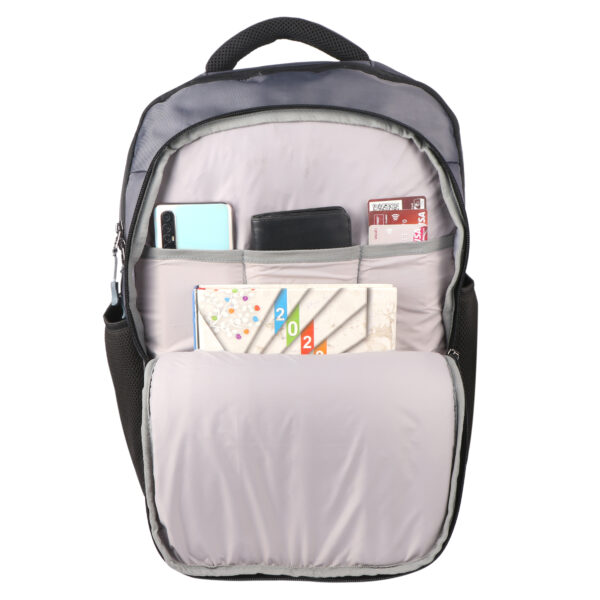 Office Backpack laptop Bag Grey - Image 13