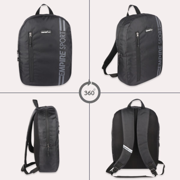 Sport Light Weight Backpack laptop Bag BLK - Image 3