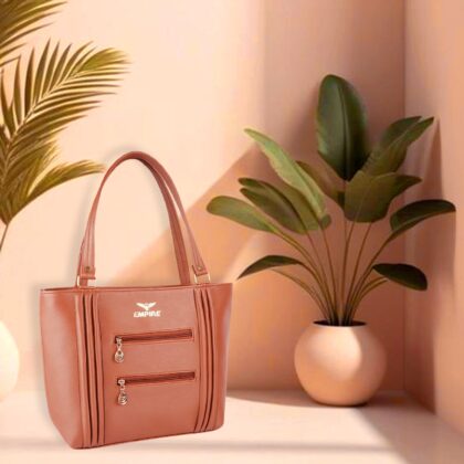 Ladies Handbag Purses TAN