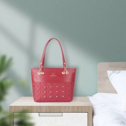 Ladies Handbag Purses MAROON