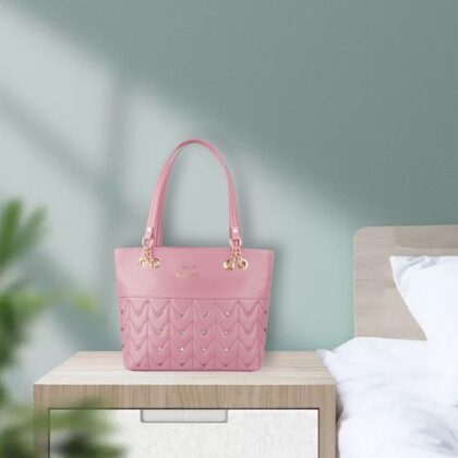 Ladies Handbag Purses PINK