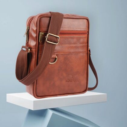 Office Crossbody Faux leather SIDER Bags TAN