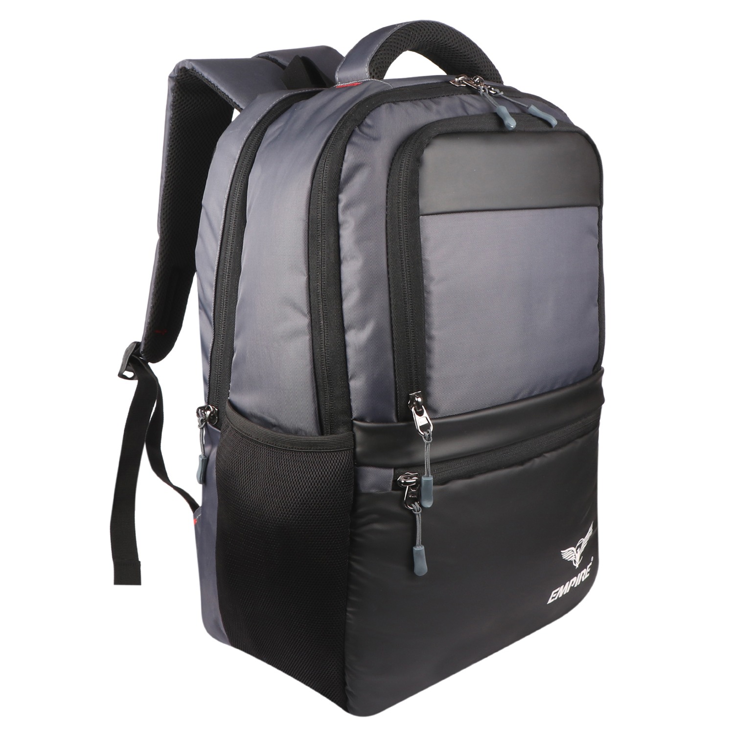 Stylish Office Backpack laptop Bag Grey - Image 3