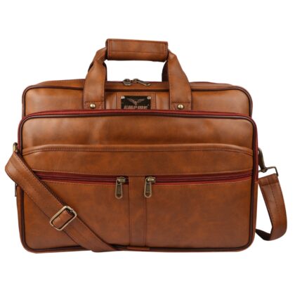 Office Messenger Laptop Bags TAN