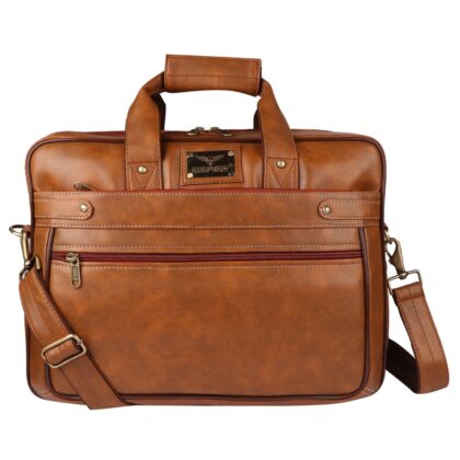 Office Messenger Laptop Bags TAN