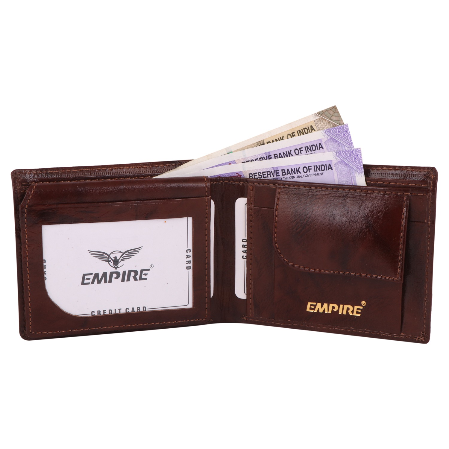 Empire Stylish Men BRW Leather Wallet (5 Card Slots) - Image 6