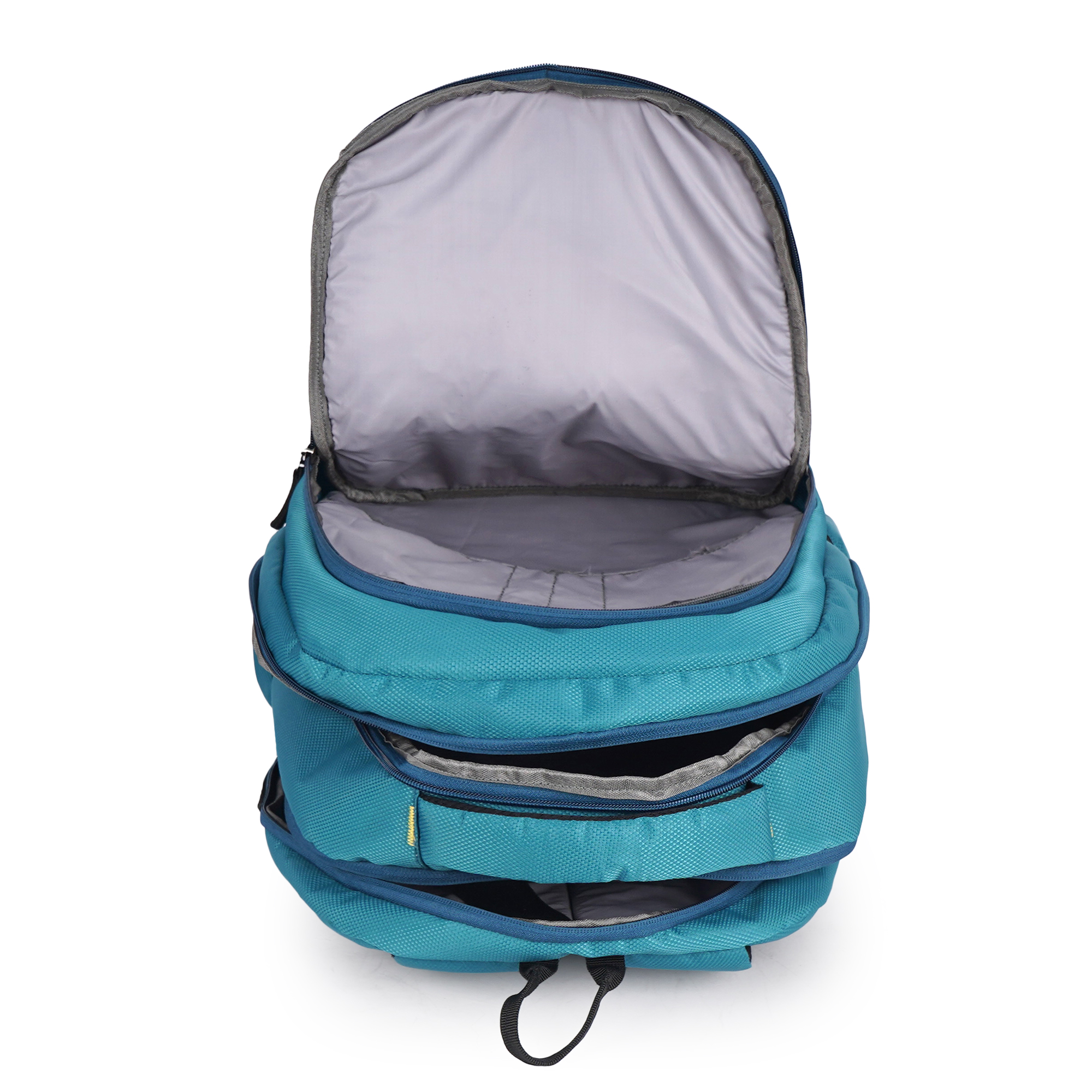 Empire Fashion Laptop Backpack | Light Blue | Sporty Diagonal Accent Travel & College Bag with Multiple Compartments - Image 7