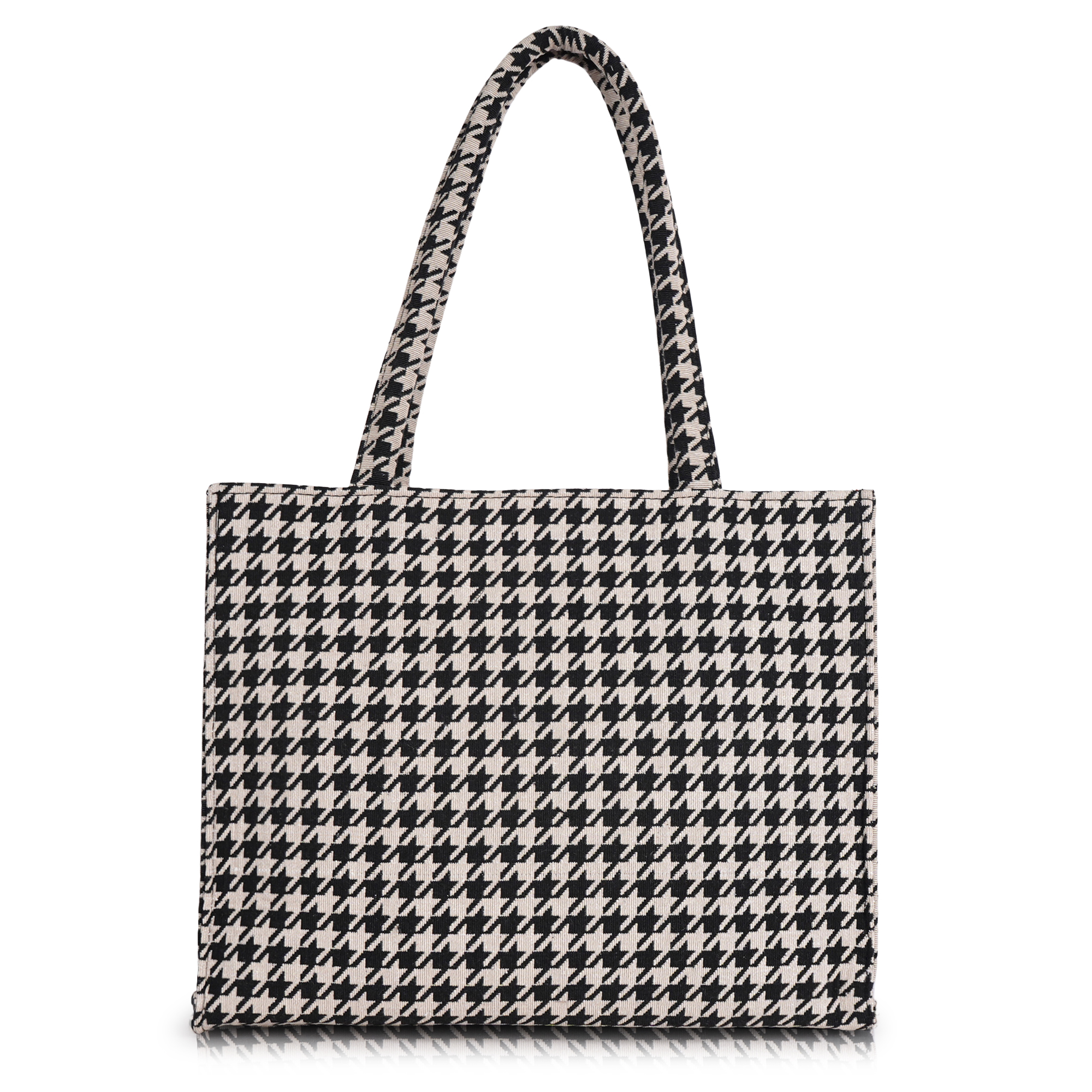 Empire Fashion Boho Kilim Tote Bag for Women | Black | Ethnic Jacquard Woven Handbag - Image 5