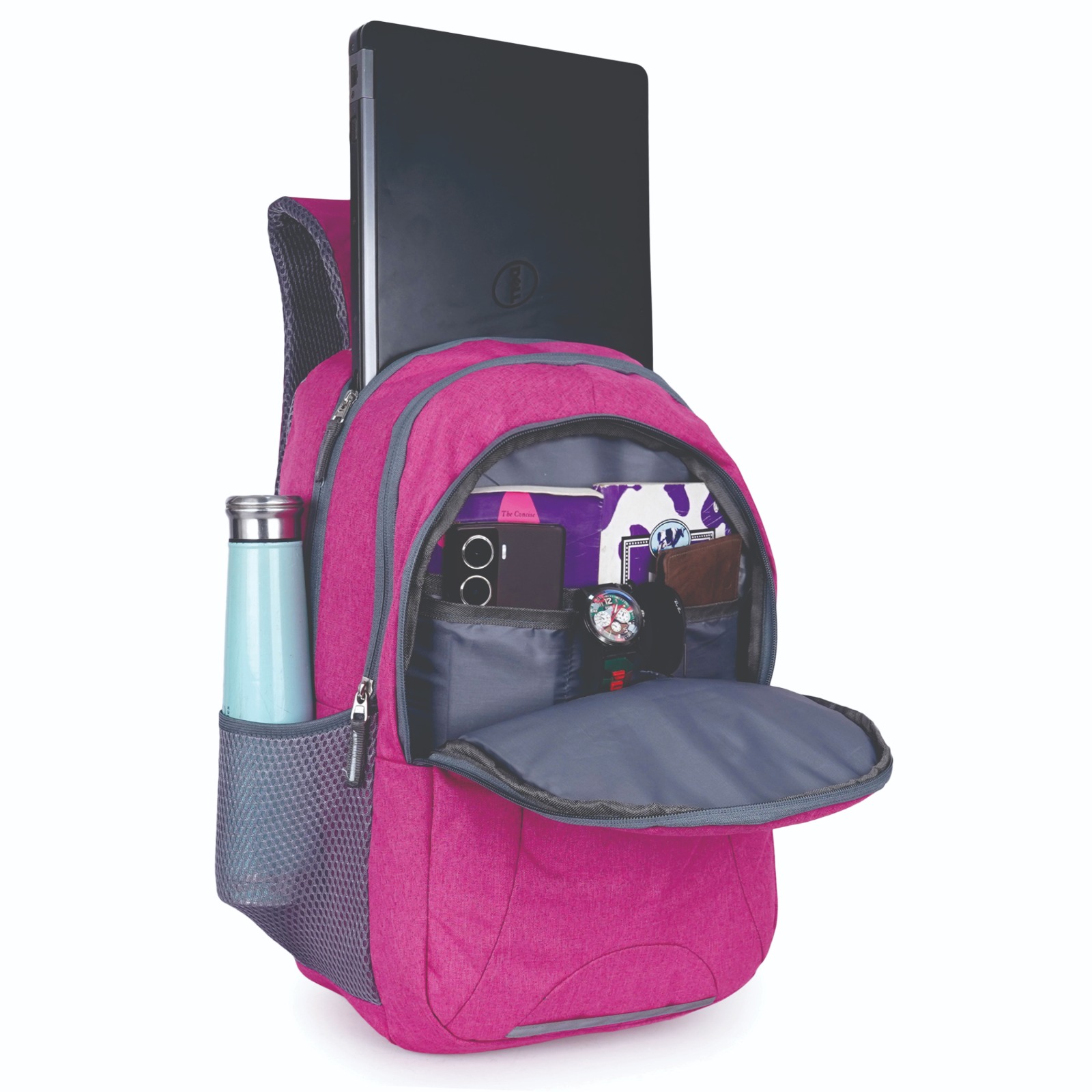 Empire Fashion Digital Camo Laptop Backpack for Women & Girls | Pink | College Bag | Travel Backpack | Water Resistant - Image 7