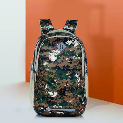 Empire Fashion Digital Camo Laptop Backpack for Men & Women | Army Green | College Bag | Travel Backpack | Water Resistant