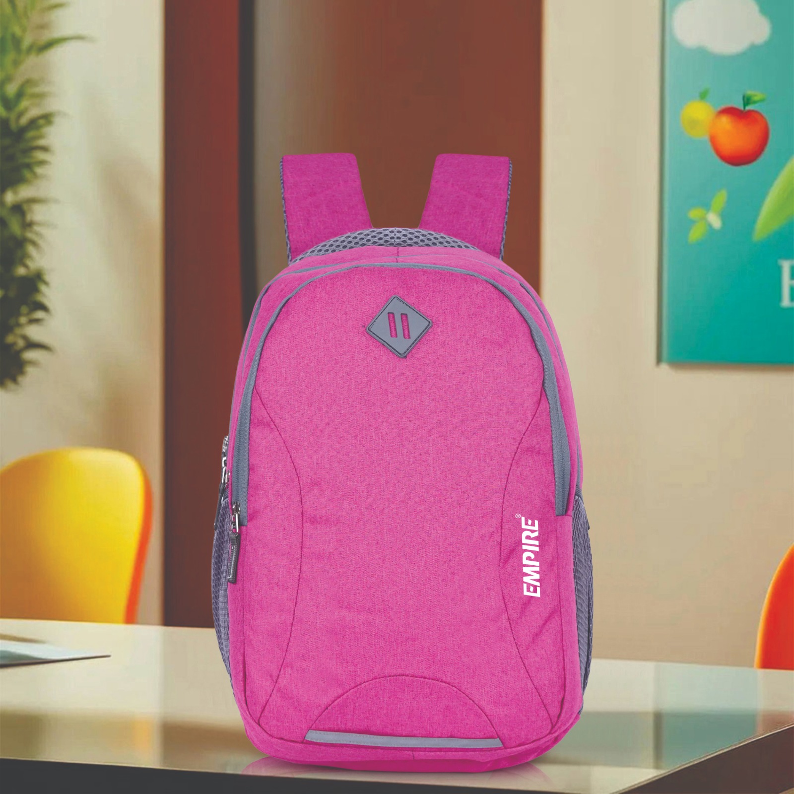 Empire Fashion Digital Camo Laptop Backpack for Women & Girls | Pink | College Bag | Travel Backpack | Water Resistant