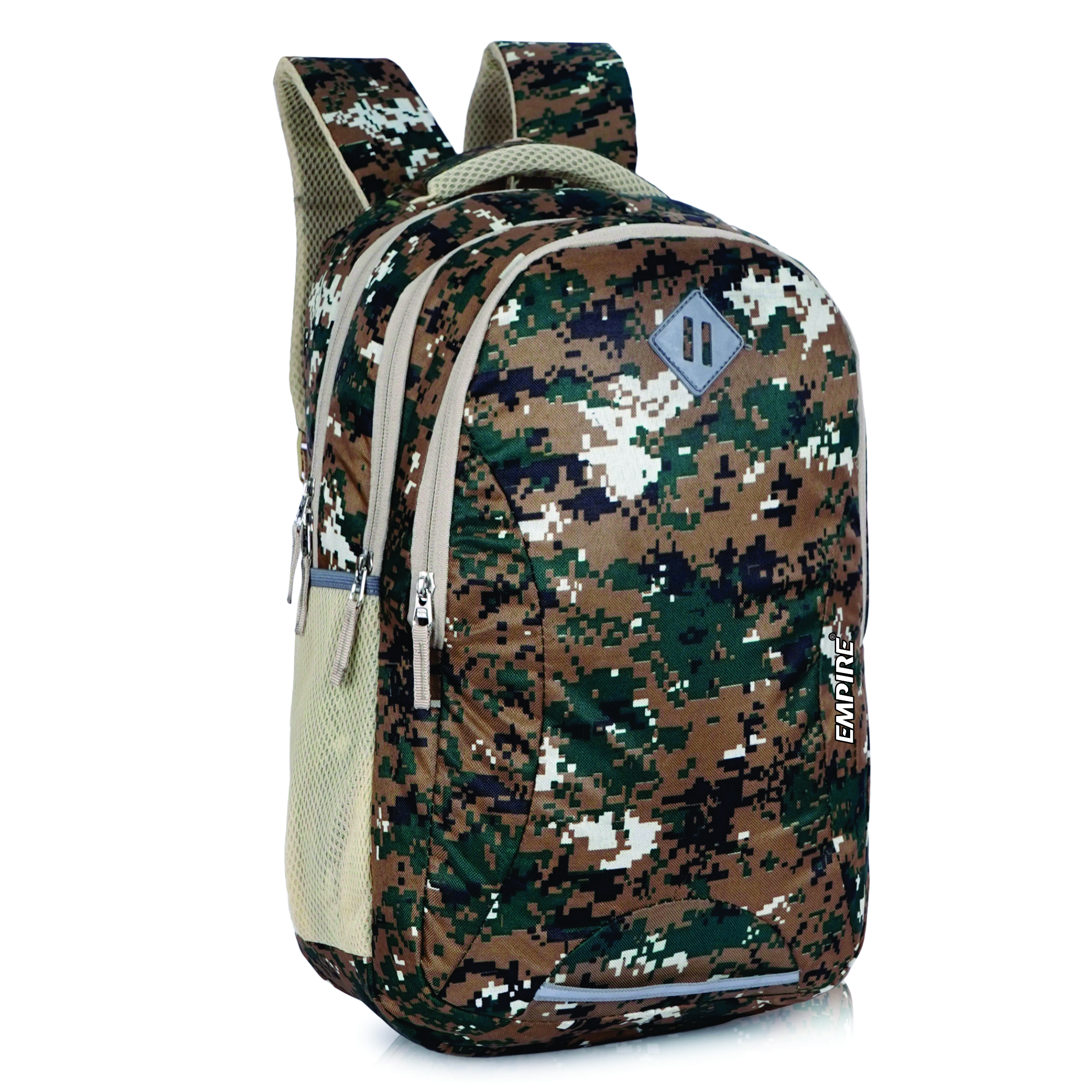 Empire Fashion Digital Camo Laptop Backpack for Men & Women | Army Green | College Bag | Travel Backpack | Water Resistant - Image 2