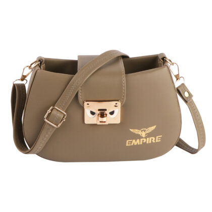 Empire Elegant Mini Shoulder Bag for Women | Khaki | Women’s Handbag