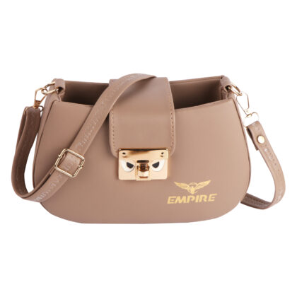 Empire Elegant Mini Shoulder Bag for Women | Beige | Women’s Handbag