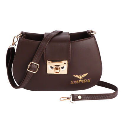 Empire Elegant Mini Shoulder Bag for Women | Brown | Women’s Handbag