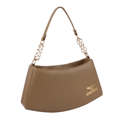 Empire Fashion Crescent Flap Shoulder Bag | khaki